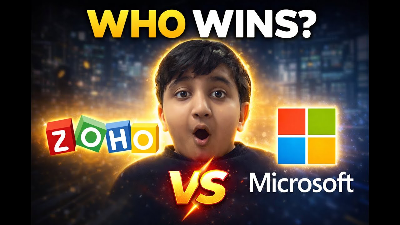 ZOHO VS MICROSOFT | BUSINESS | KNOWLEDGE WITH BHAVYA