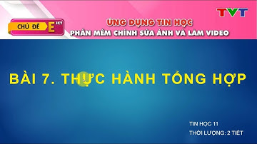 TIN HỌC 11 - Cánh diều - CHỦ ĐỀ E(ICT) - Bài 7. Thực hành tổng hợp | TVT Channel