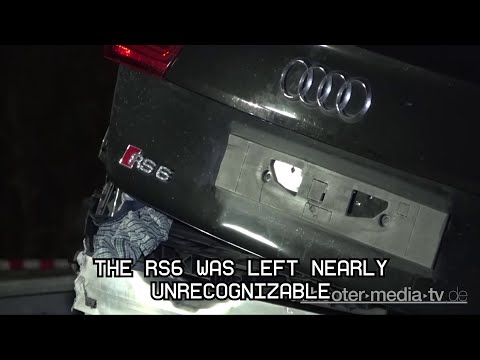 Audi RS6 300KM/H - Kerosene -The WORST Car Crash In The World EXPLAINED. - Full HD
