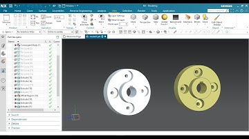 Beginner | Reverse Engineering with NX | STL DATA & Convergent Body
