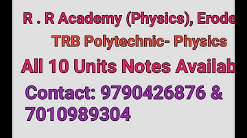 Polytechnic Physics Unit 1 Mathematical Physics - Analytical function