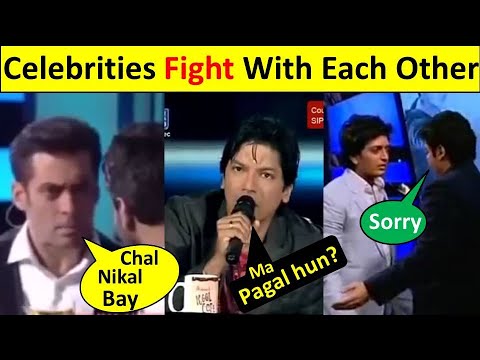 6 Bollywood Celebrities FIGHTS with Each other | Salman Khan, Arjit Singh, Riteish Deshmukh, Mithoon