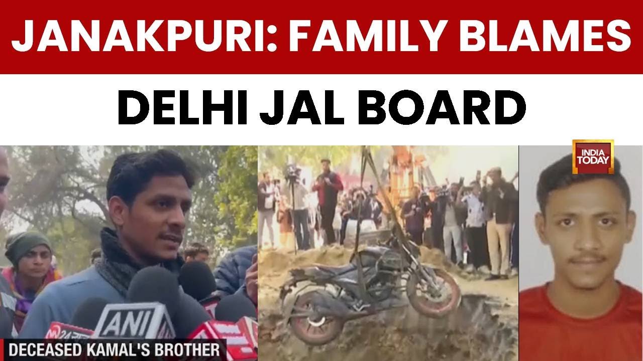 Janakpuri Tragedy Ground Report: Family Alleges Police Negligence After Biker Dies In Open Pit