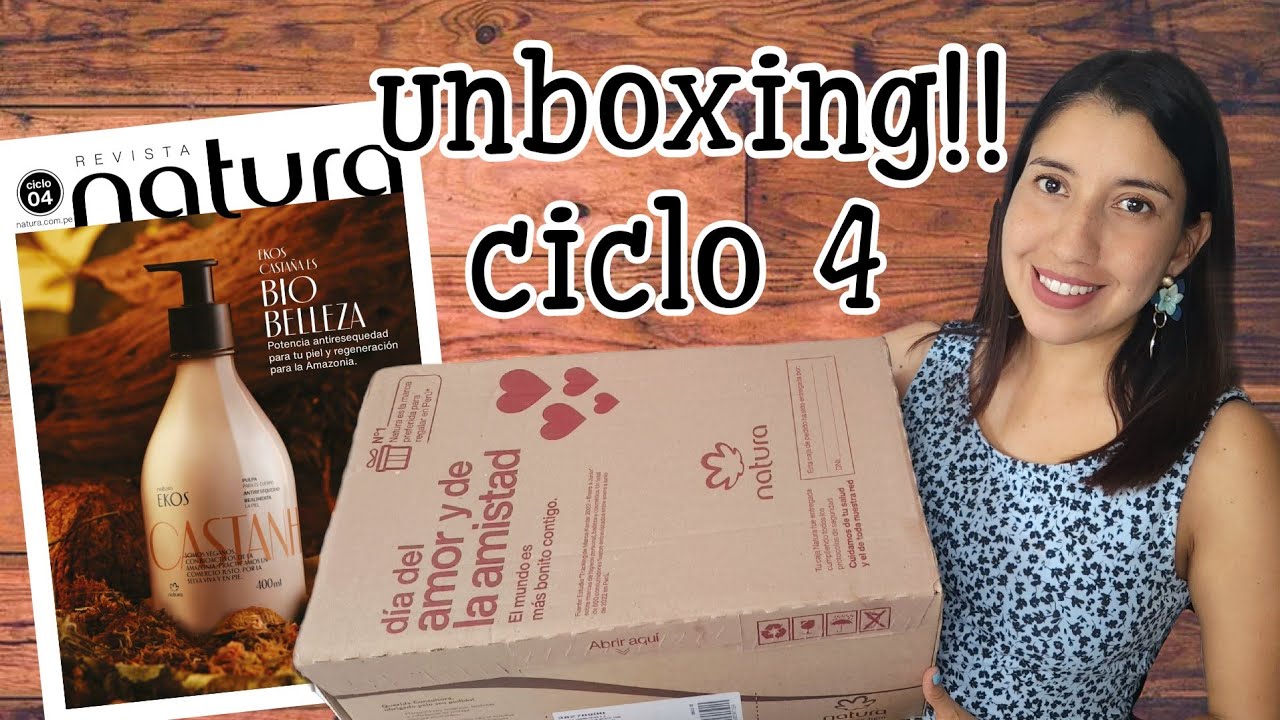 Unboxing lanzamientos ciclo 4!!📦 labial gel lip stain 🧡 Natura 2023
