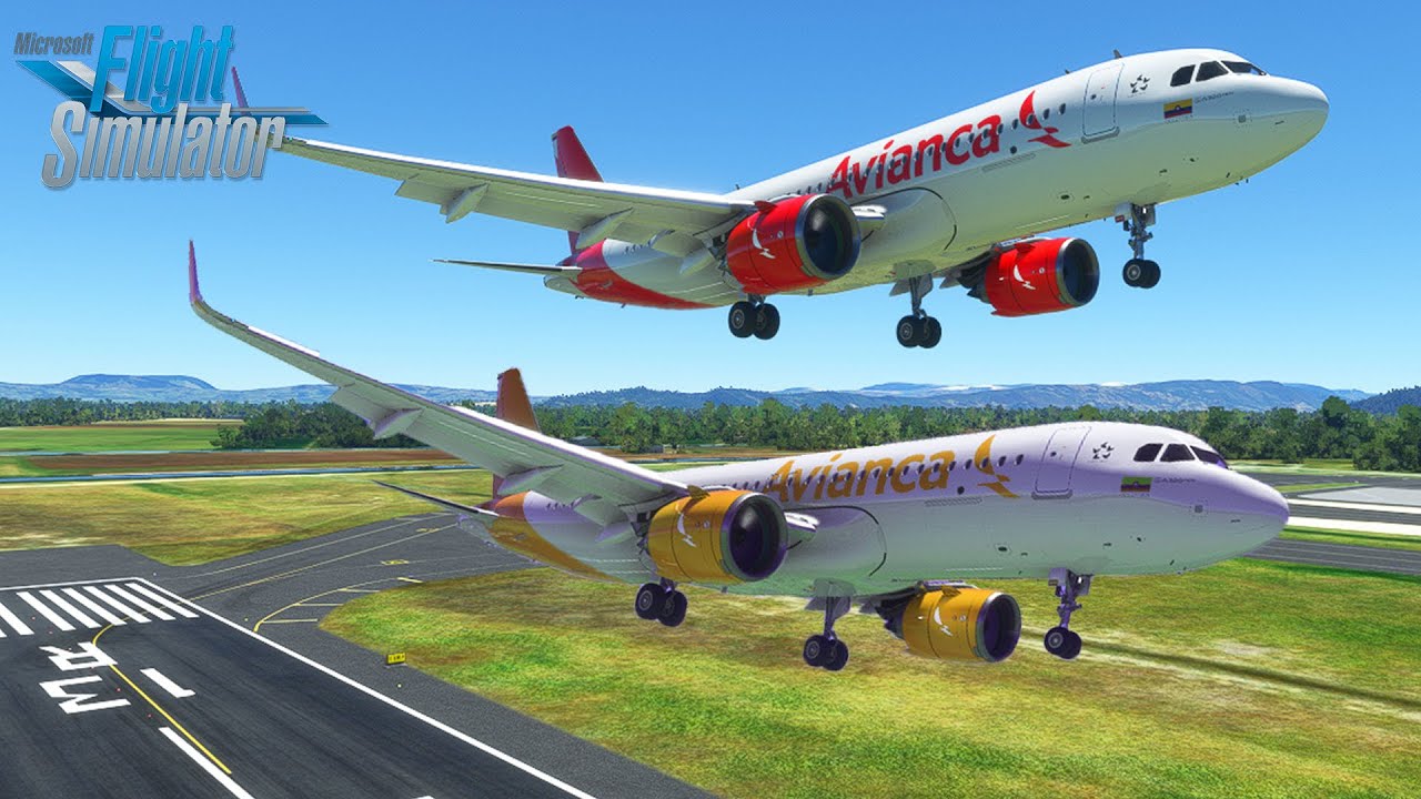 💥CASI ATERRIZO ENCIMA DE UN AVIÓN 😱 | Microsoft Flight Simulator 2020