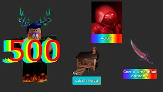 SORTEO DE LOS 500 SUBS sobrevive al asesino | ROBLOX