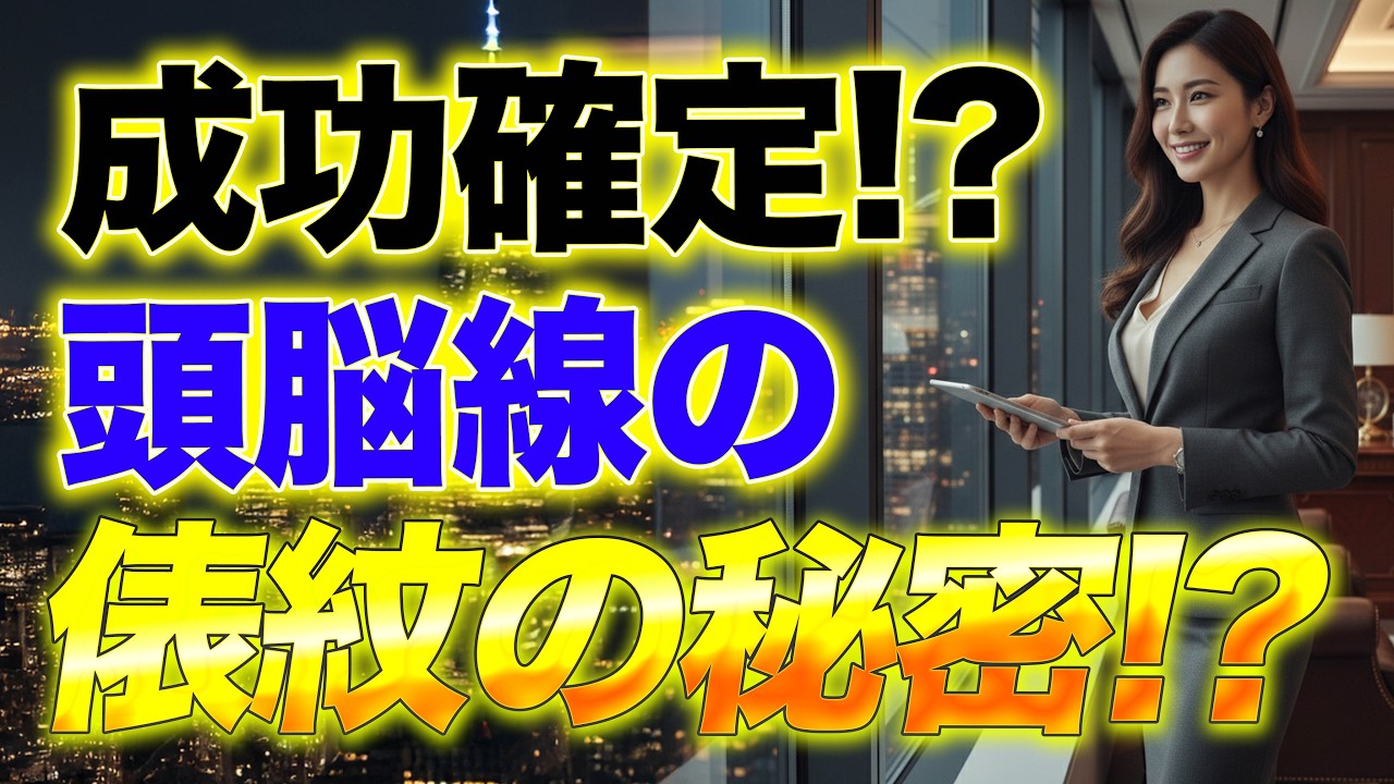 成功確定！？頭脳線の俵紋の秘密！？ #占人放送局 #手相 #手相占い #頭脳線 - YouTube