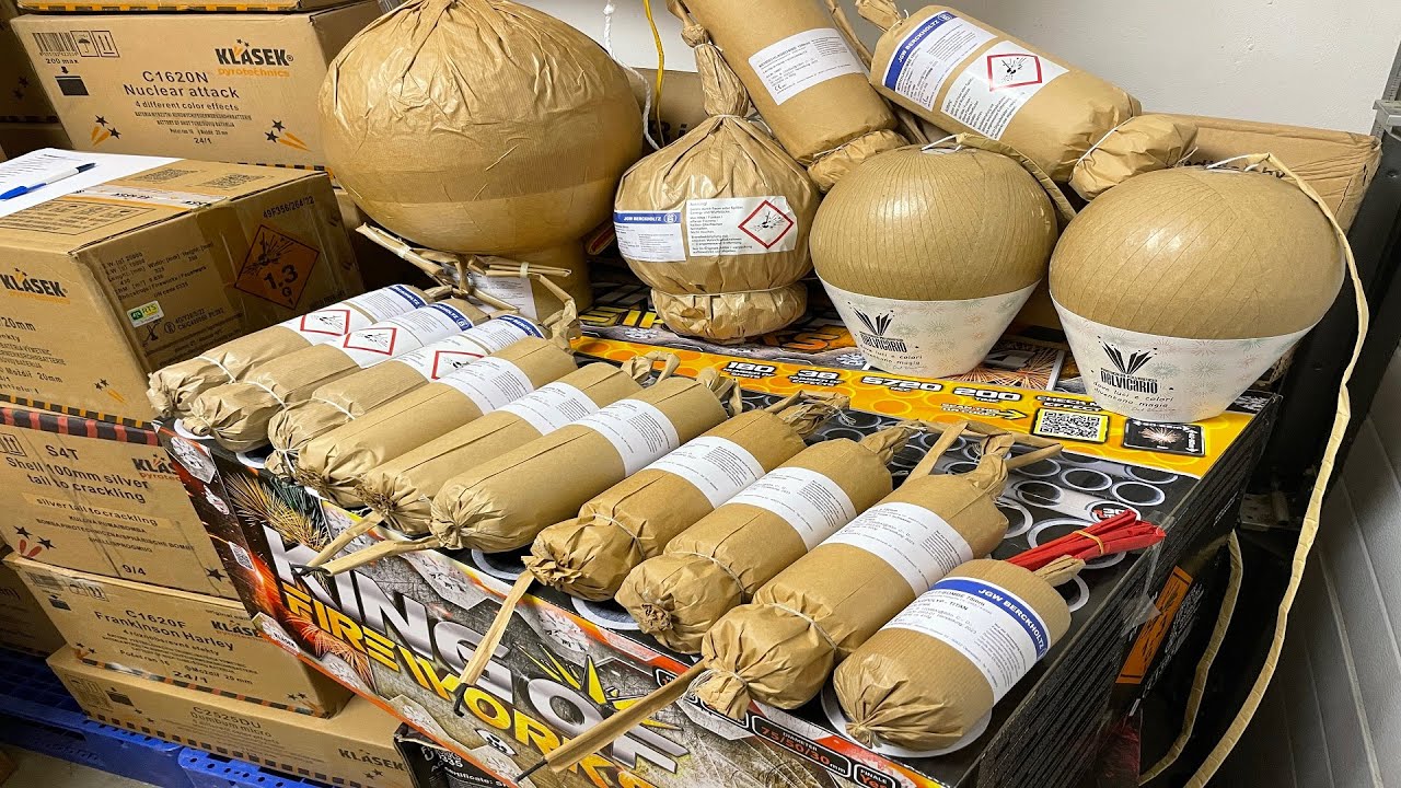 Shells Schieten 3 inch & 5 inch Oud en Nieuw 2024 - 2025