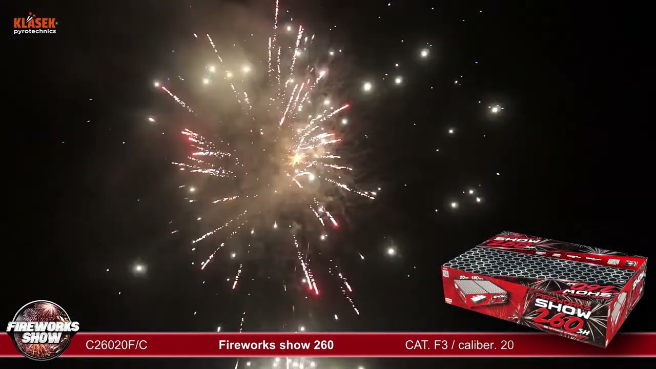 Firework Show 260 from Klasek Fireworks 