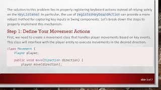 Famous Resolve KeyListener Instantiation Issues in Your JPanel for Interactive Games Wealth