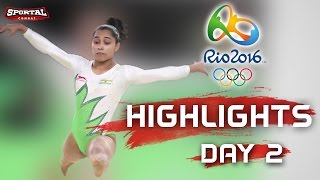 Olympics 2016 - Last Night in Rio | Day 2 Highlights #Rio2016