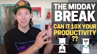 The Midday Break: A Productivity Hack that Gets You Out of a Rutt
