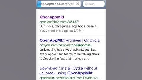 How to get openappmkt without jailbreak real not a scam.