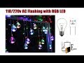 220V AC Bulb Flashing for Diwali and Christmas