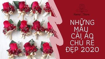 Những mẫu cài áo chú rể - Hoa cài áo tone màu hiện đại 2020 #damcuoi #hoacuoi #hoamiflower