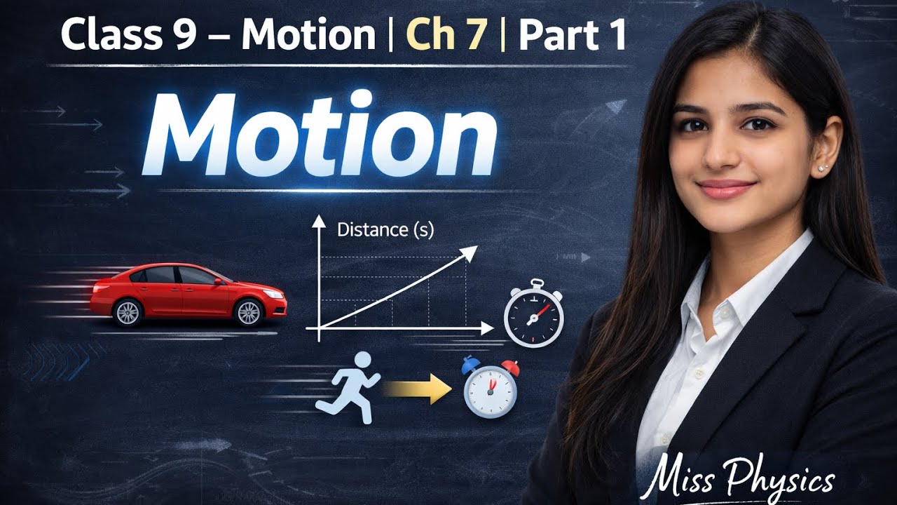 Motion Ch Notes Class 9 Physics Ch-7 Part-1 Motion | Handwritten Notes | CBSE NCERT ...