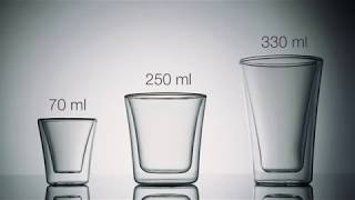 Double wall glasses myDRINK, 70 ml, 2 pcs