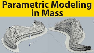 Revit tutorial (Day 30) Parametric modeling in mass