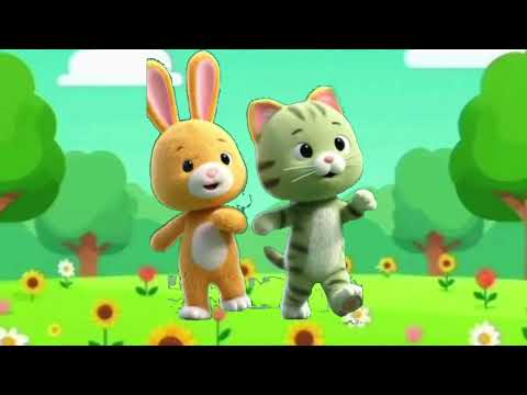 Walking walking Hop Hop/ baby songs l kids fun animation l nursery rhymes l Kindergarten