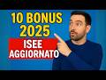 BONUS 2025: 10 AGEVOLAZIONI ISEE CHE PUOI PRIMA RICHIEDERE