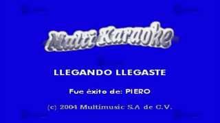 Video thumbnail of "Llegando Llegaste"