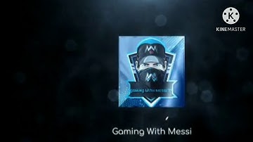This My New Intro Video Gaming With Messi