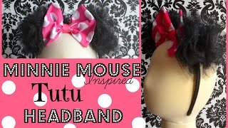 Minnie Mouse Tutu Ears Headband News