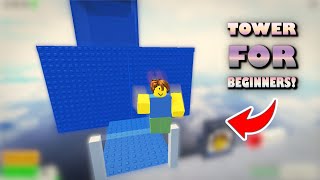 How to make a Tower for Beginners in Obby Creator! | Part 1 | SuperJ