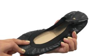 Yosi Samra Samara Croco Embossed Leather Fold Up Flat SKU:#8444856 screenshot 4
