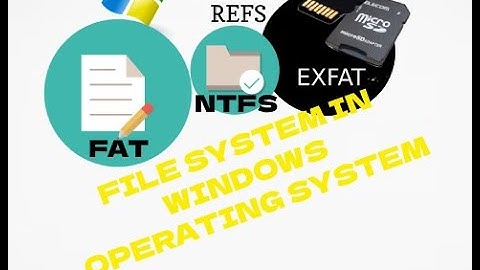 File System In Windows Operating System|FAT,EXFAT,NTFS & REFS|Their Differences|