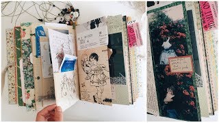 Junk Journal With Me | Ep 26 | Journaling Process Video
