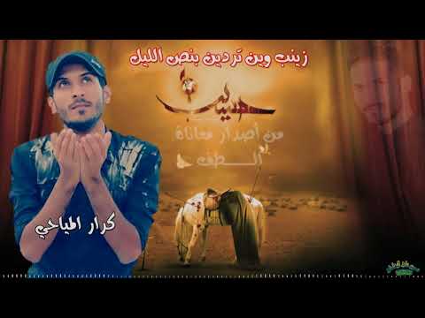 زينب وين تردين بنص الليل ملا كرار المياحي اقوى لطميات فزاعيات جديد محرم   