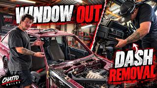 Removing The r31 Dash & Window!!