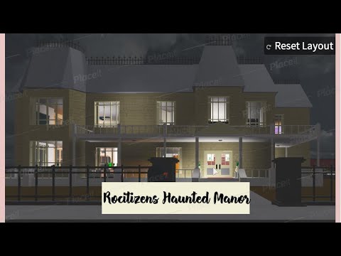 Rocitizens Haunted Manor Hour Tour Youtube - rocitizens antine villa house tour design roblox 2019 youtube