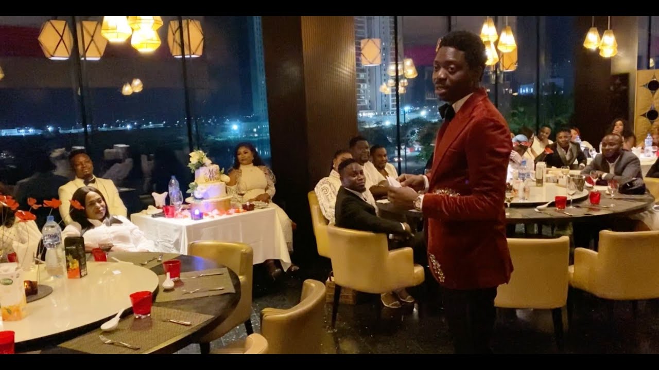 Destalker and Kelvin Great Delivers at this Cooperate Dinner Event