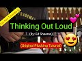 Thinking out loud  ed sheeran super easy chords