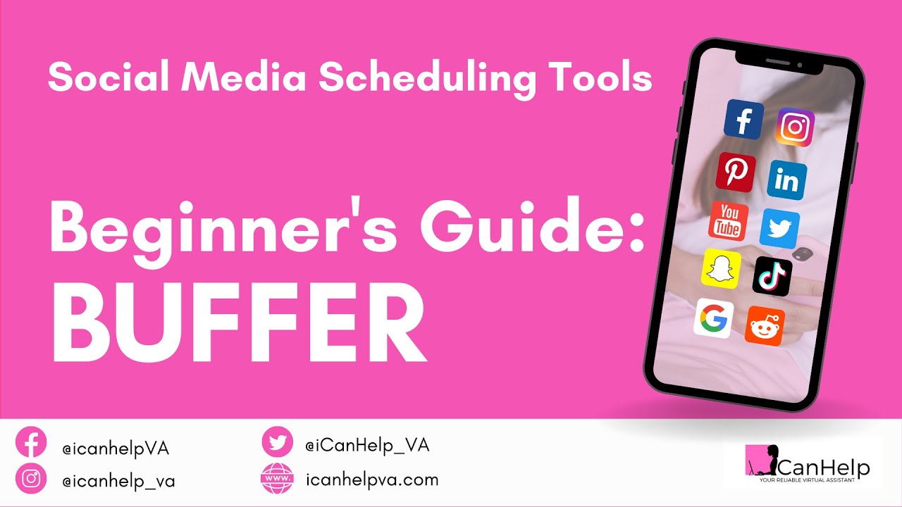 Social Media Scheduling Tools - Beginner's Guide: BUFFER - YouTube