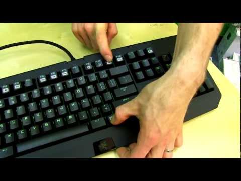 Razer Black Widow Ultimate 2013 Mechanical Keyboard Unboxing u0026 First Look Linus Tech Tips