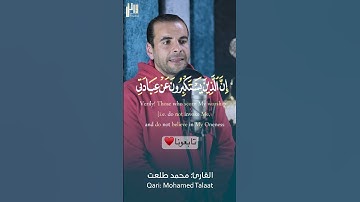 القارئ محمد طلعت|وقال ربكم ادعوني أستجب لكم ♥️ #ستديو_ورتل #قران_كريم