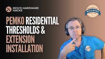 Pemko Residential Thresholds and Extension Installation Explained