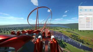 Mostly survivable 200mph Planet Coaster ride @aftermathrar