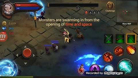 Dungeon Chronicle (mage & gunner) play