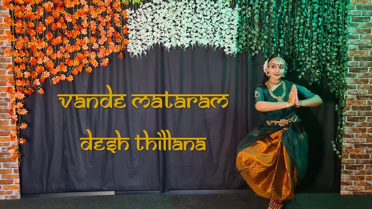 Vande Mataram   Desh Thillana I Classical Dance Cover I Independence Day Special I Swetha Sunil