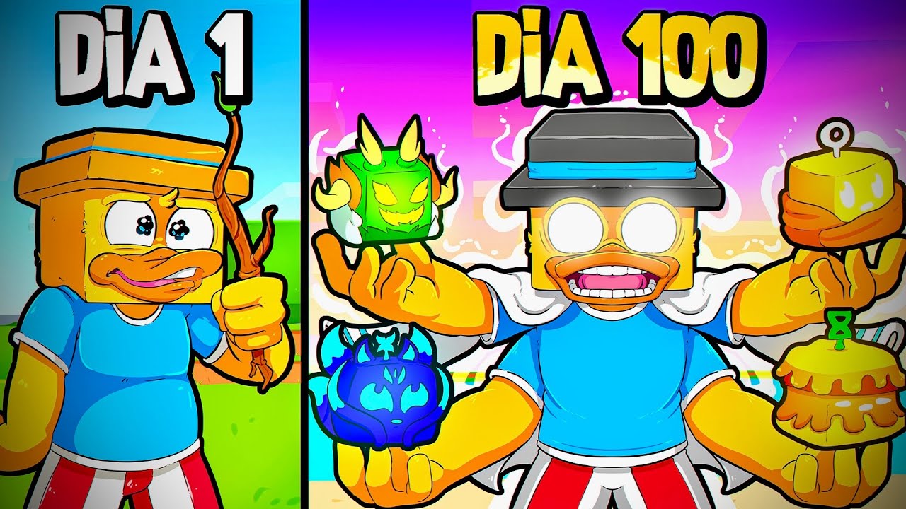 24 HORAS NO BLOXFRUITS PARA EVOLUIR NÍVEL MÁXIMO!