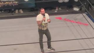 CM Punk Injury Announcement | AEW Rampage | June 3rd, 2022 | Ontario, CA