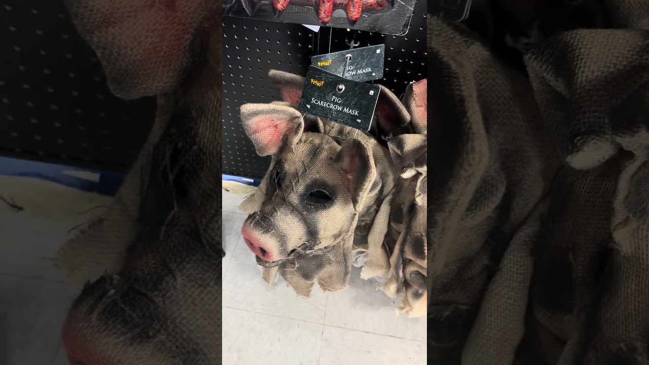 Spirit Halloween 2025 Scary Scarecrow Masks 