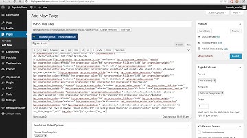 Republic WordPress Theme - Create Pages & Setup the Menu