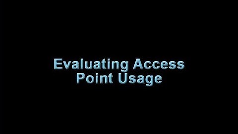 Prime Infrastructure 3.2 - Evaluating Access Point Usage