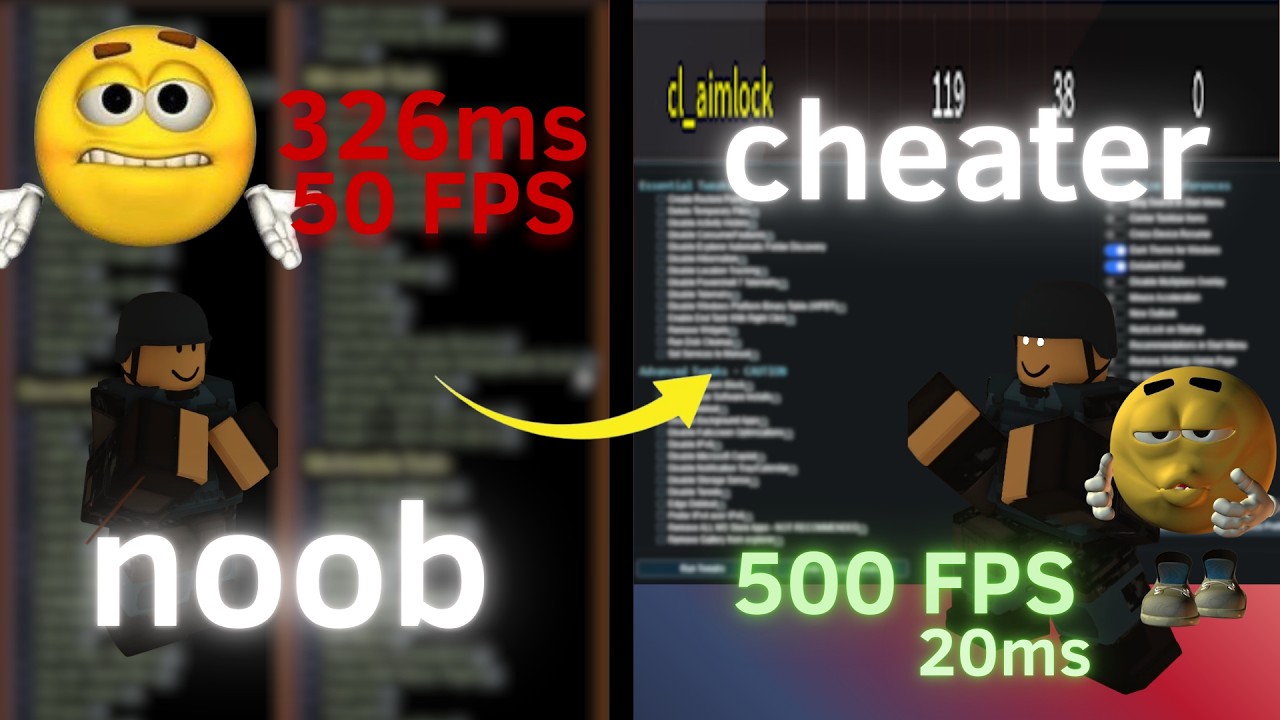 The setting that turned me into a Phantom Forces CHEATER