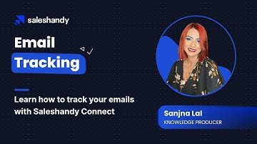 Email Tracking | Saleshandy Connect